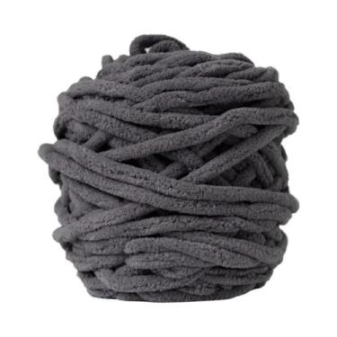 Imagem de Fio De Tricô De Chenille Macio, Linha De Algodão Ice Strip, Lã DIY Par