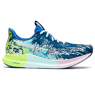 Imagem de ASICS Women's Noosa TRI 14 Running Shoes, 9.5, Lake Drive/White