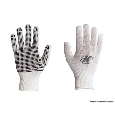 Imagem de Luva Helanca (Nylon) Pigmentada Kalipso c/12pcs