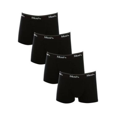 Imagem de Kit 4 Cuecas Boxer Mash 110.04 Adulto Original Algodão, G, Sortido