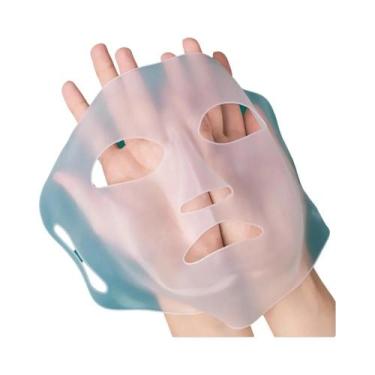 Imagem de Máscara Facial De Silicone Reutilizável Para Conforto E Controle De Um