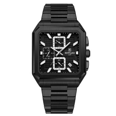 Imagem de Relógio multifuncional masculino quadrado moda luminosa reward