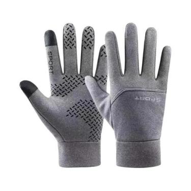 Imagem de Luvas Unissex Impermeáveis Para Inverno Com Tela Sensível Ao Toque Par