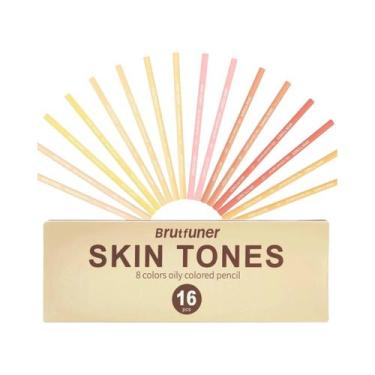 Imagem de Conjunto De 632 Lápis De Cor a Óleo Metálicos, Aquarela Neon, Tons De 