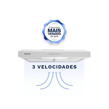 Imagem de Depurador e Exaustor de Ar Suggar Slim 60 Cm Dps16 Branco