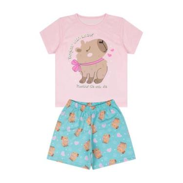 Imagem de Pijama Infantil Menina Rosa - Alemara, 14