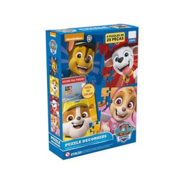 Imagem de Puzzle Decorkids 25 Peças - Patrulha Canina - Grow
