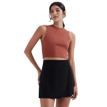 Imagem de Shorts Saia Hering Em Peach Touch-Feminino