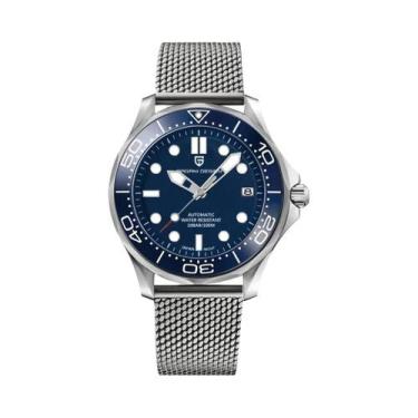 Imagem de Relógio Mecânico Automático Retro Luxuoso Para Homens, À Prova d'Água,