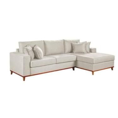 Imagem de Sofa Martins M-187 Canto - B-330 Linho Creme - MARTINS ESTOFADOS