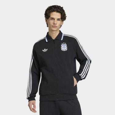 Imagem de Jaqueta Seleção Argentina Away 2026 Hino Adidas Originals Masculina, P