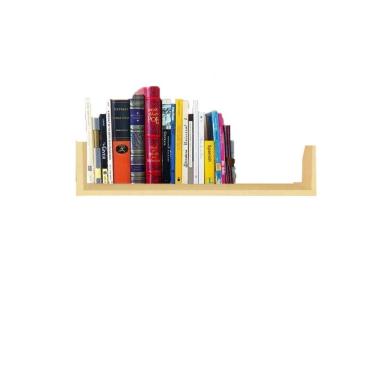 Imagem de Prateleira Modelo U Trovarelli Natural [F031] Retangular em MDF 100% Reflorestamento Fi...
