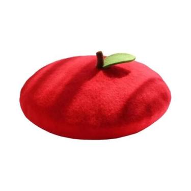 Imagem de Boina Feminina E Infantil Macia E Fofa, Estilo Pintor, Com Estampas De