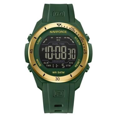 Imagem de Relógio Digital Esportivo Masculino Luz de Fundo LED, 5ATM à Prova d`Água