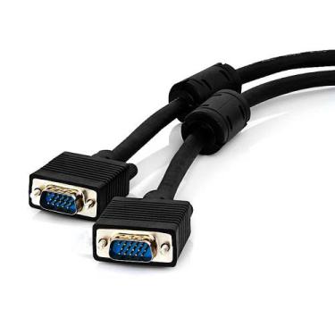 Imagem de Cabo VGA Macho x Macho 15 Metros com Filtro Blindado Feasso JCV15