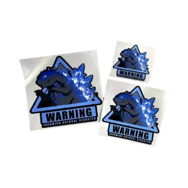 Imagem de Adesivos Refletivos De Dinossauro Para Carro, Moto, Scooter, Capacete,