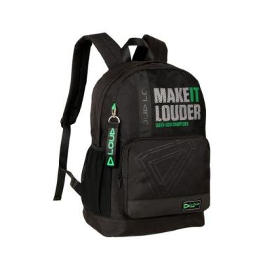 Imagem de Mochila De Costas Loud Valorant Gamer Juvenil Ideal Para Escola/ Passe