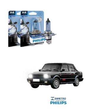 Imagem de Lâmpadas Farol Fiat Oggi Philips H4 BlueVision