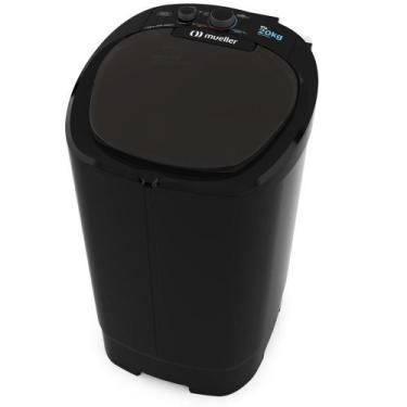 Imagem de Tanquinho/Máquina de lavar roupa Semiautomática Mueller Big 20kg Preta