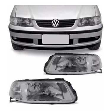 Imagem de Farol dianteiro Gol Saveiro Parati G3 1999 2000 2001 2002 2003 Monopar