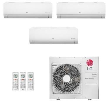 Imagem de Ar-Condicionado Multi Split Inverter LG 48.000 (2x Evap HW 18.000 + 1x
