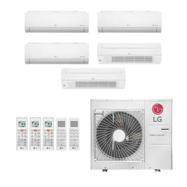 Imagem de Ar-Condicionado Multi Split Inverter LG 48.000 (1x Evap HW 9.000 + 2x 