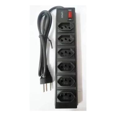 Imagem de Filtro de Linha Bivolt Com 6 Tomadas FL6 - Upsai
