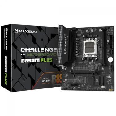 Imagem de Placa Mãe Maxsun Challenger B850M Plus WiFi, Chipset B850, AMD AM5, mA