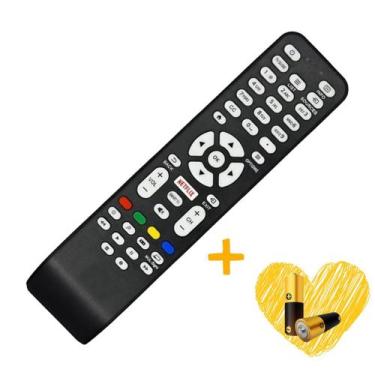 Imagem de Controle Remoto TV AOC Smart TV LCD LED com Netflix + Pilhas - SKY