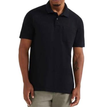 Imagem de Camisa Polo Masculina Hering MC Regular Preta - 3M2AN10EN, XGG, Preto