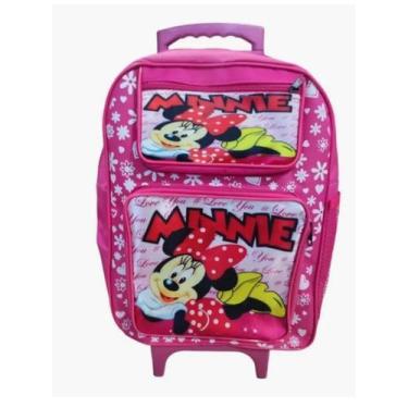 Imagem de Mochila Infantil De Rodinhas Escolar Grande Personagem - Helsim