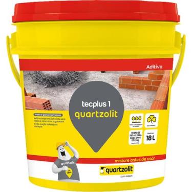 Imagem de Impermeabilizante Para Concreto e Argamassa, 18 L, Tecplus 1, 33216.02