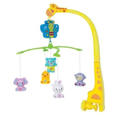 Imagem de Mobile Musical Animais Colorido Buba 5849
