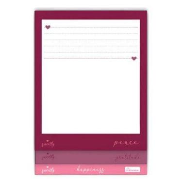 Imagem de Bloco Anotações em Camadas, 3 Formatos decorados - Sweetly - Cadersil
