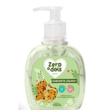 Imagem de Sabonete líquido zero a dois bebê 250ml hipoalergênico suave