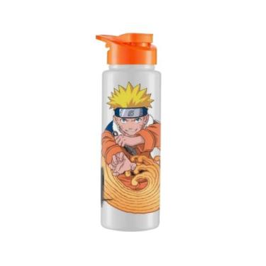 Imagem de Garrafinha Squeeze Infantil Personagem 750ml Livre Bpa Tampa - Bandeir