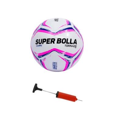 Imagem de Bola De Futebol Campo Tornado Pro Oficial + Bomba de ar