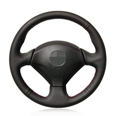 Imagem de SAXTZDS Capa de volante de carro "faça você mesmo", adequada para Honda S2000 2000 a 2008 Civic Si 2002 a 2004 Acura RSX Type-S 2005