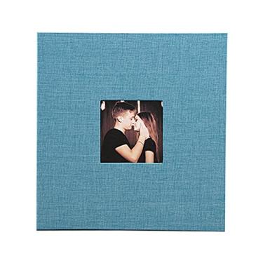 Imagem de Kiboule 20 Folhas Álbum de Fotos DIY Álbum Artesanal Álbum de Scrapbook Craft Paper 265 * 280mm / 10.4x11in com Filme Autoadesivo para Casamento de Aniversário de Família Viajando Crescimento do Bebê