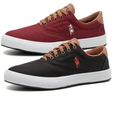 Imagem de Kit 2 tênis masculino Polo Street casual sapatenis confortavel