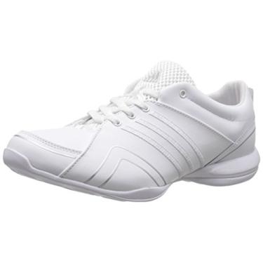 Imagem de adidas Cheer Flyer feminino, Branco/prata/prata, 10