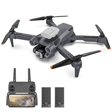 Imagem de ACAGALA Drone RC com Câmera 4K Câmera RC Quadcopter com Função Controle de Gestos Trajetória Vôo Rolo de 360 Graus