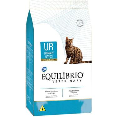 Imagem de Ração Seca Total Equilíbrio Veterinary UR Urinary Gatos Adultos - 500 g
