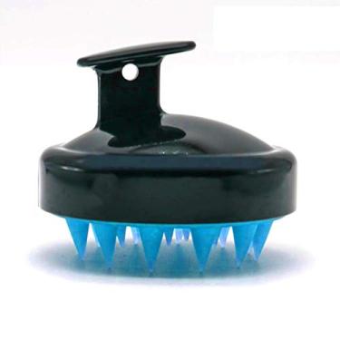 Imagem de Escova de massagem para cabeça macia para o couro cabeludo escova para lavagem de cabelo, escova de silicone, escova de massagem, ferramenta de beleza