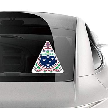Imagem de DIYthinker Adesivo com emblema nacional Samoa Oceania para carro, motocicleta, bicicleta, bagagem