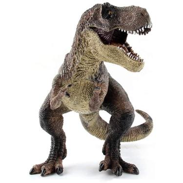 Bonecos de plástico com dinossauro, bonecos realistas com design