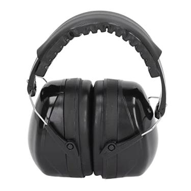 Imagem de Fones de Ouvido Com Cancelamento de Ruído e Proteção Auricular para Bebês Fones de Ouvido Giratórios Ajustáveis ​​em 360 Graus para Avião (Preto)