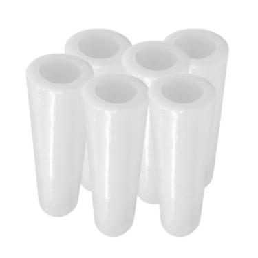 Imagem de Bobina Filme Stretch Eco Transparente Manual 50Cm 24Kg Kit 6