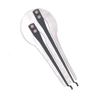 Imagem de TUOREN Harpa judia duplo judeus harpa chave boca metal harpa instrumento musical profissional mandíbula harpa instrumento para iniciantes