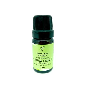 Imagem de Óleo essencial de Capim Limão (Lemongrass) 10ml, Beija Flor Aromas
